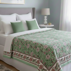 Heritage Bloom Reversible Quilt Cover